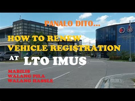 lto imus dlro reviews|LTO CAR REGISTRATION / INSURANCE/ EMISSIONS (Dasma, .
